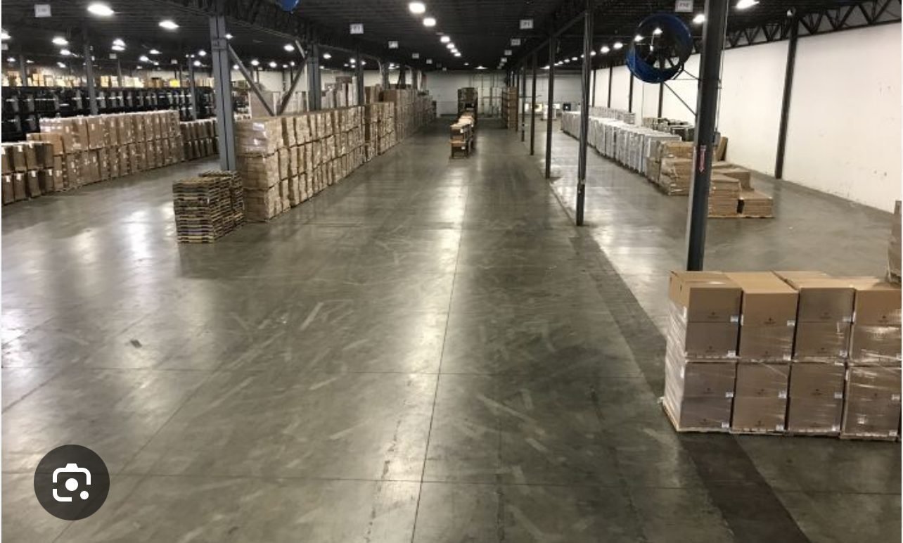 Inside our warehouse